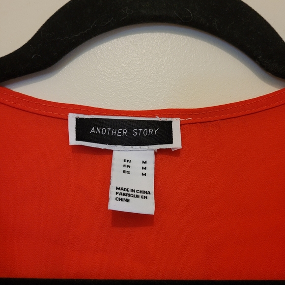 Another Story coral bodysuit - Picture 2 of 4